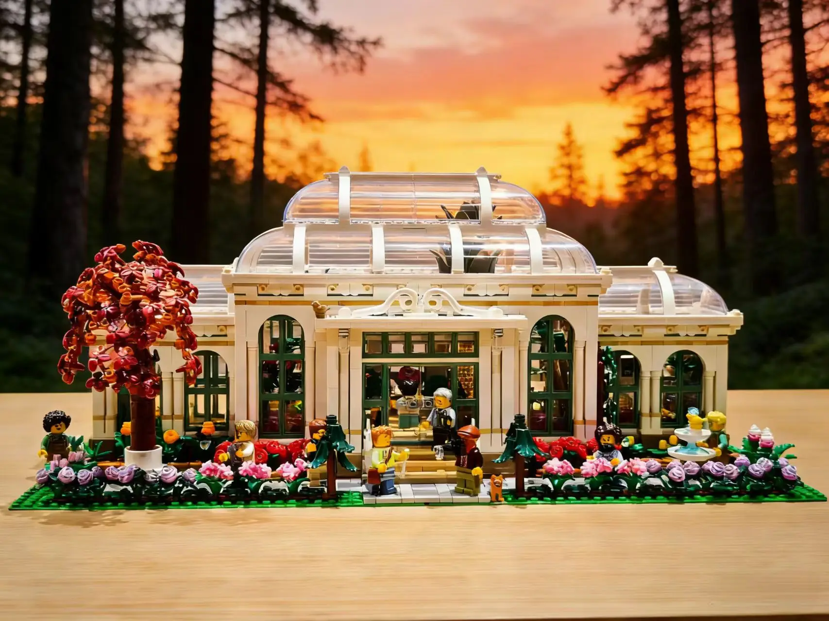 3792PCS MOC 21353 The Botanical Garden Model Building Blocks Assembly Bricks Ideas DIY Toys For Kids Christmas Birthday Gifts