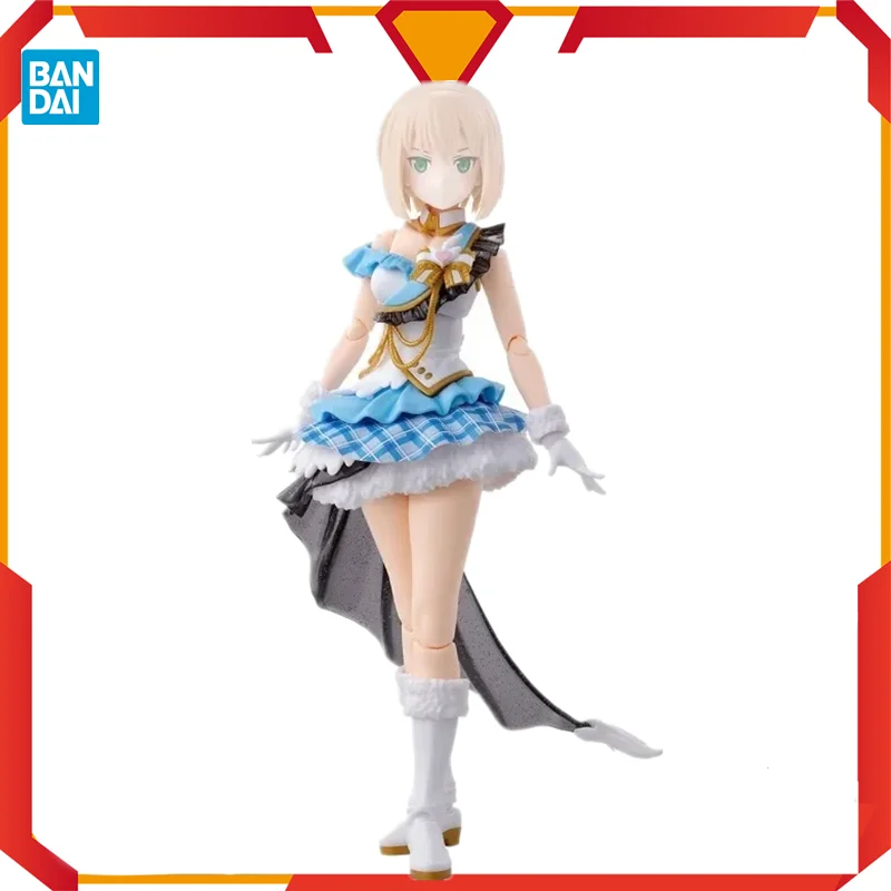 

Bandai Original 30MS 1/144 Anime BEYOND THE BLUE SKY1(COLOR B) Action Figure Toys Assembly Model Collectible Gifts for Children