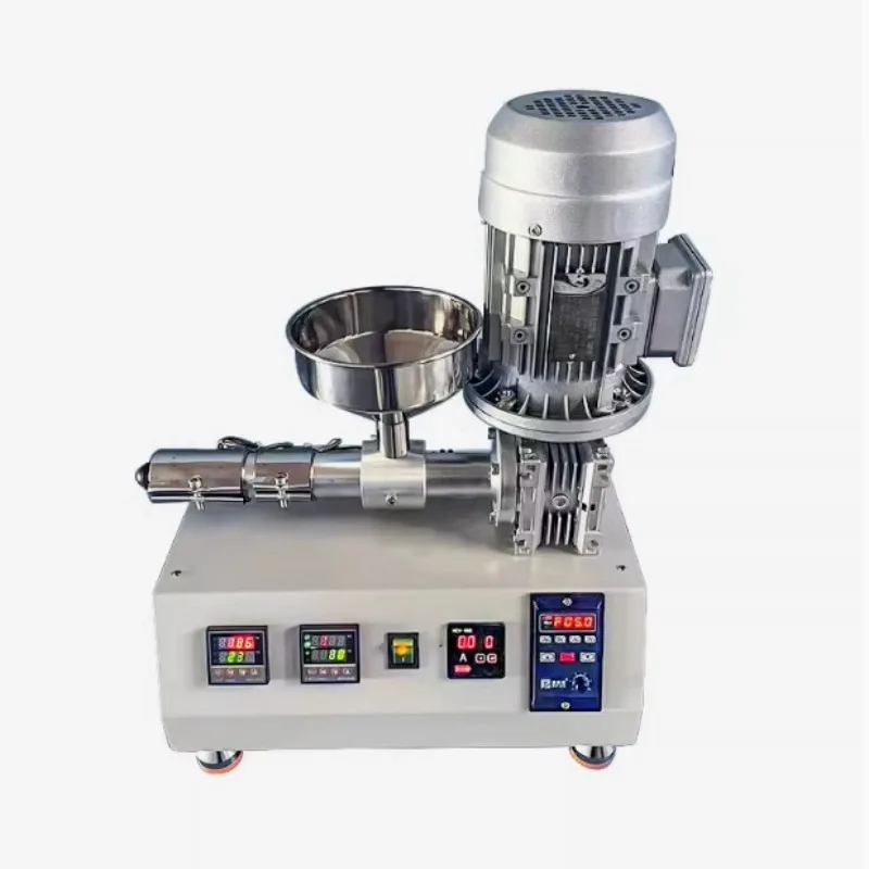 Desktop small extruder, micro single-screw plastic extrusion machine, 3D printing wire and compound powder equipment