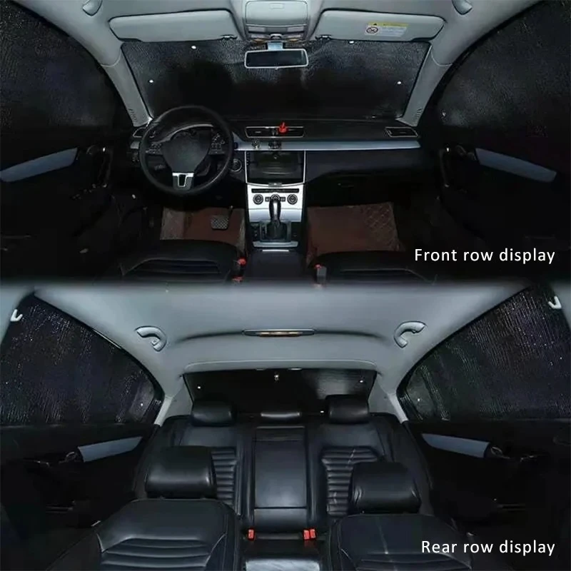 Visor For Volkswagen VW Caddy 2K Maxi 2004~2019 Car Full Sunscreen Protection Sunshade  Anti-UV Window Privacy Cover Accessories view 5