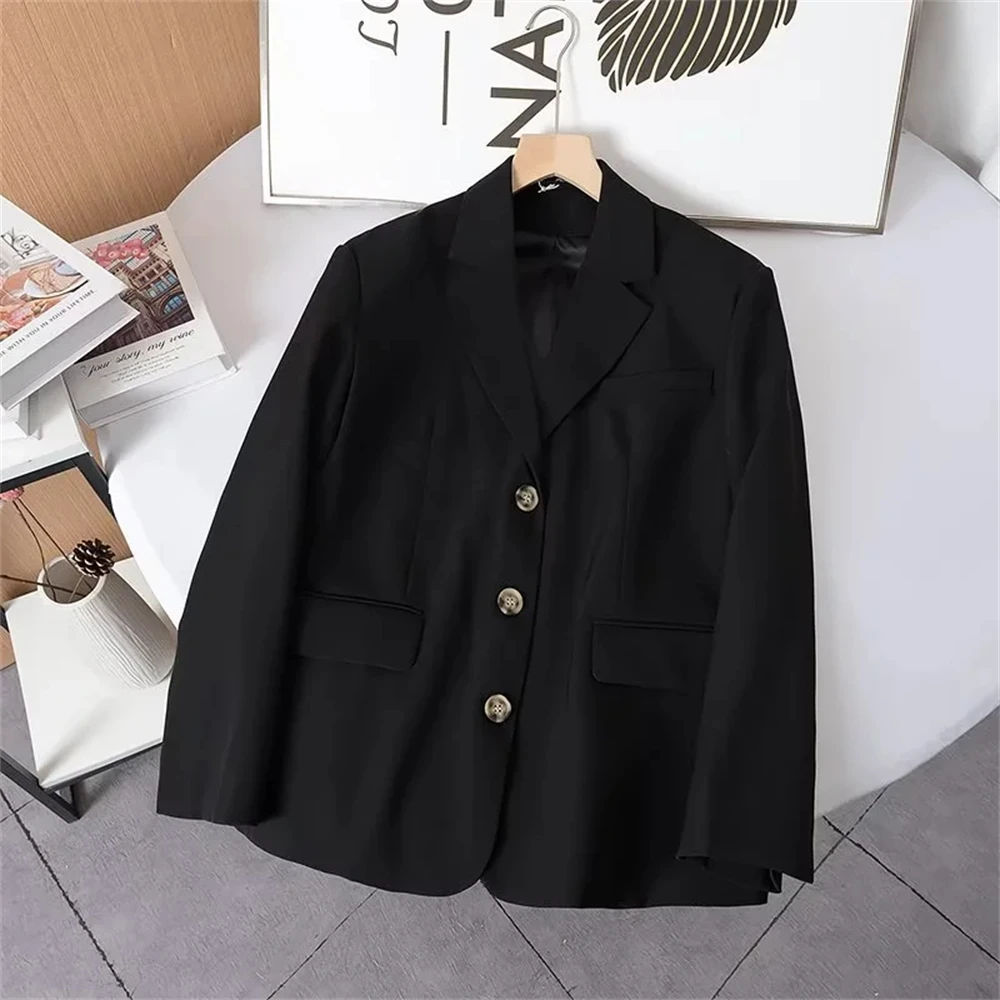 Cos Lris fashion versatile loose suit jacket 2024 autumn new women\'s commuting style elegant temperament jacket