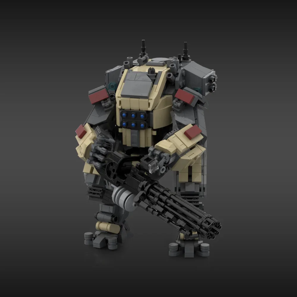 Moc mecânica modelo jogo titanfalleds legião mechwarrior blocos de construção BT-7274 tijolos FS-1041 soldados montado brinquedo crianças presente