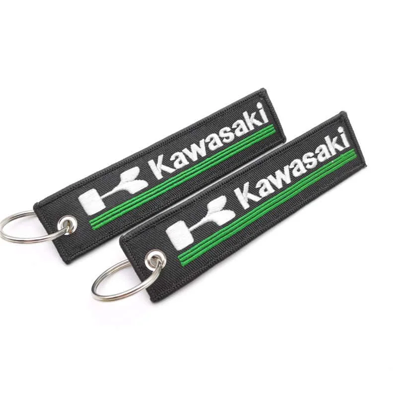Kawasaki ninja keychain modified motorcycle double-sided