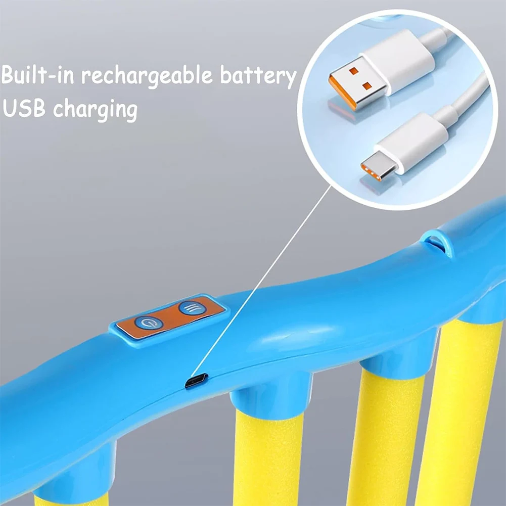 Gra sportowa Falling Sticks z 3 regulowanymi prędkościami, gra na refleks z prętami, ładowanie USB, edukacyjna zabawka interaktywna dla rodziców i dzieci