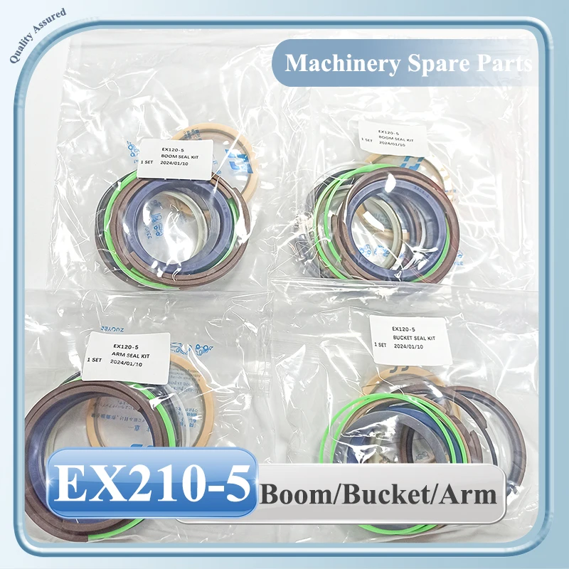 EX120-5 boom/Bucket/arm seal kit for hitachi excavator cylinder seal kit repair oil seal