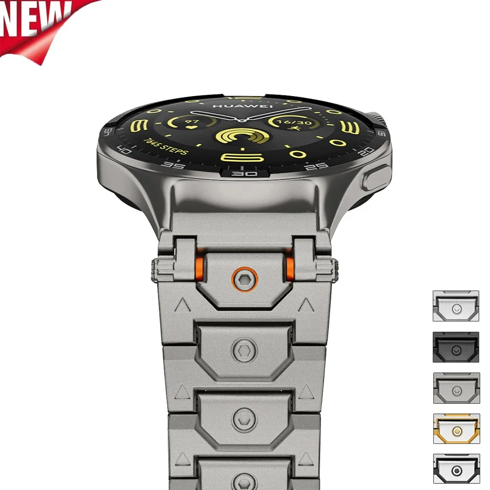 

20 22mm Luxury Stainless Steel Band For Huawei Watch GT5/4 46mm 5/3Pro 46 Men Strap For Samsung Galaxy 7/6/5 40mm 44mm Bracelet