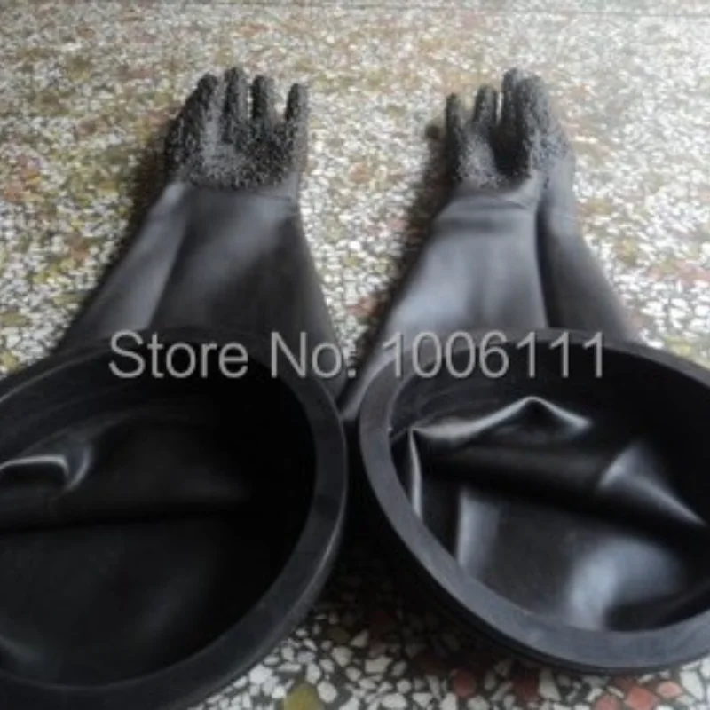 60cm Sand Blasting Cabinet Gloves