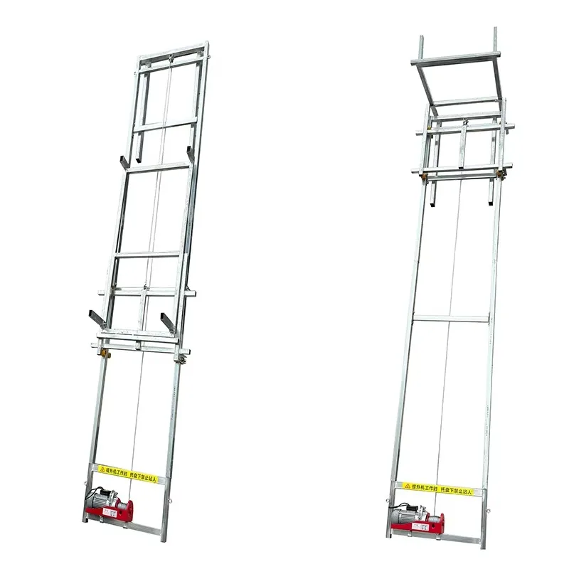 

【Best-selling】Cus Tom 220V Steel Electric Hoist Solar Ladder Lift For Home Use New Condition Roof Lift Photovoltaic Modules Pane