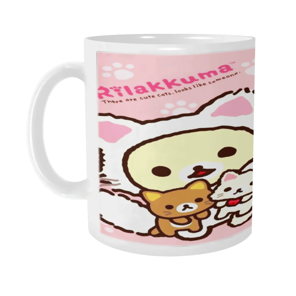 

Rilakkuma Tea Coffee Mugs Bachelorette Party Team Groomsman Cups Wedding Gifts