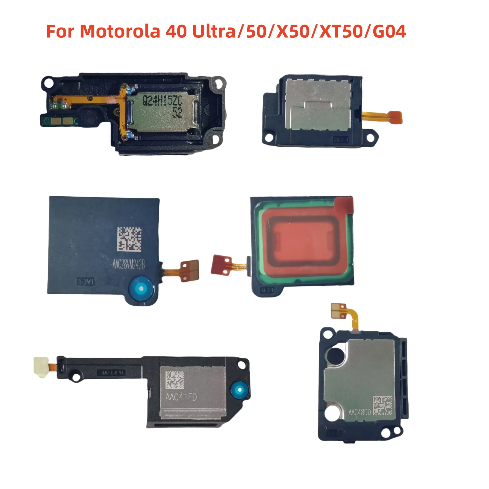 

Pop For Motorola G04 G04S Ultra Razr 50 Vilra X50 Ultra XT50 Ultra XT2401 G04 Phone Loud Speaker Horn Box Repair Parts Replaceme