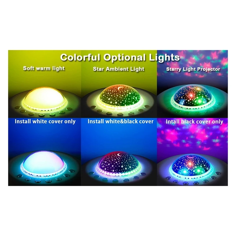 آلة الضوضاء البيضاء للأطفال، قابلة لإعادة الشحن عبر USB، آلة صوت إيقاف التشغيل، مهديء للنوم، مراقبة نوم الطفل، متينة