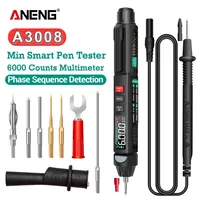 ANENG A3008 Digital Multimeter Sensor Electrical AC/DC Voltage Test Pen 6000 Counts Auto Intelligent NonContact Tester Pencil