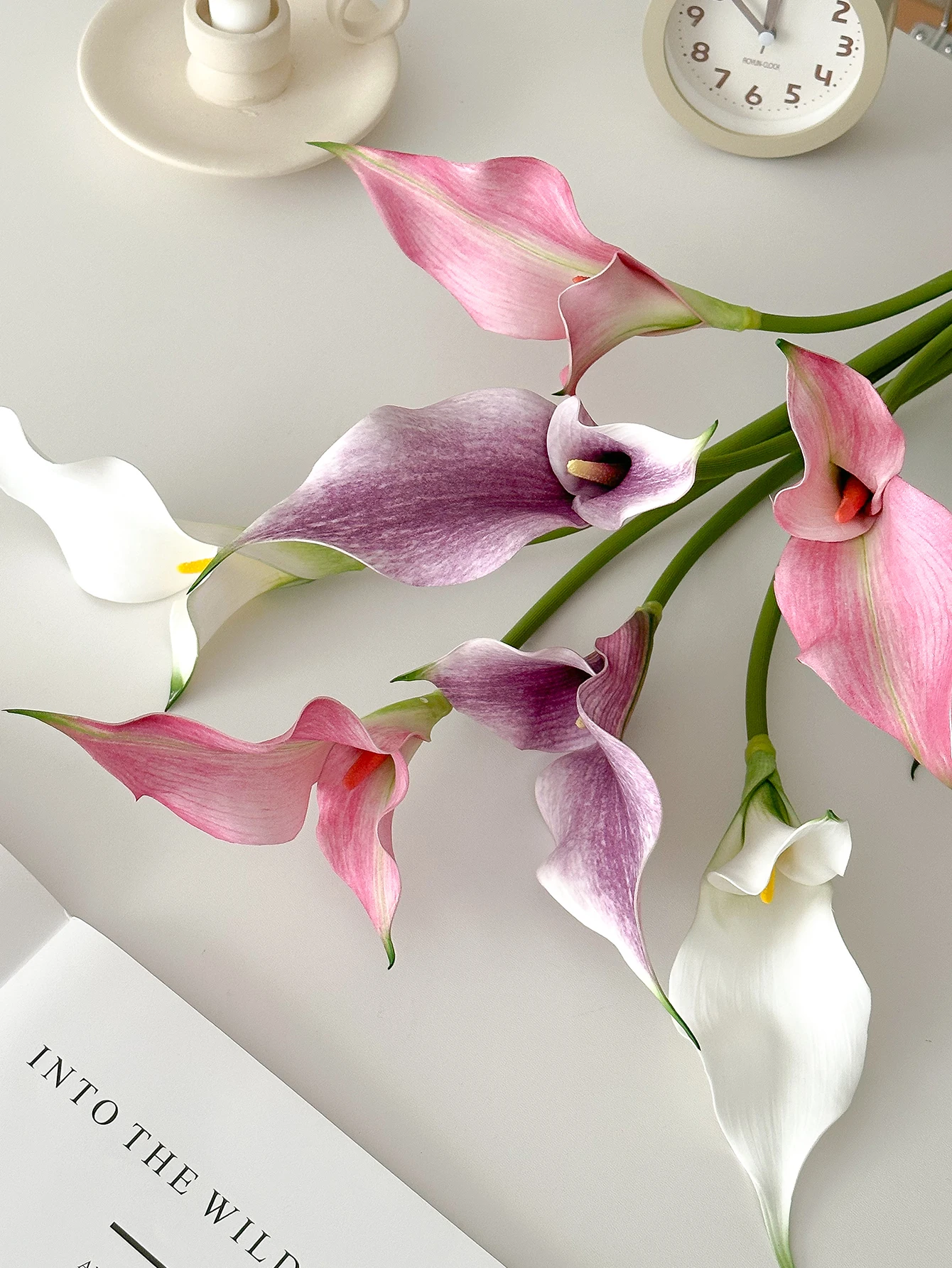 1/3pcs high quality artificial horseshoe lotus desktop flower arrangement wedding decoration fake bouquet party home decoration