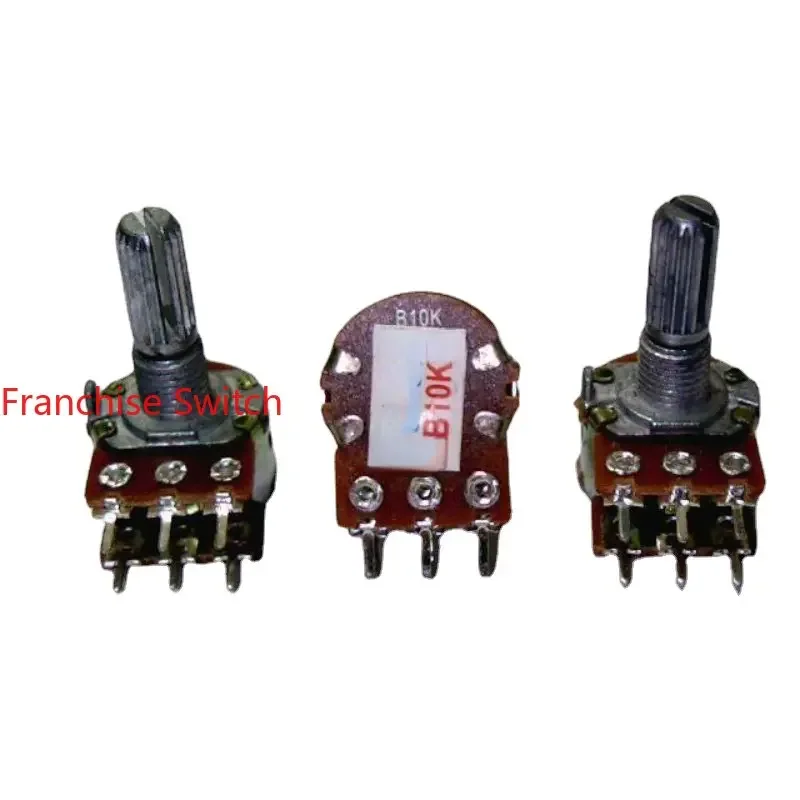 

10PCS Double Potentiometer WH148-1B 1k5k 10k 20k 50k 100k 500k1m