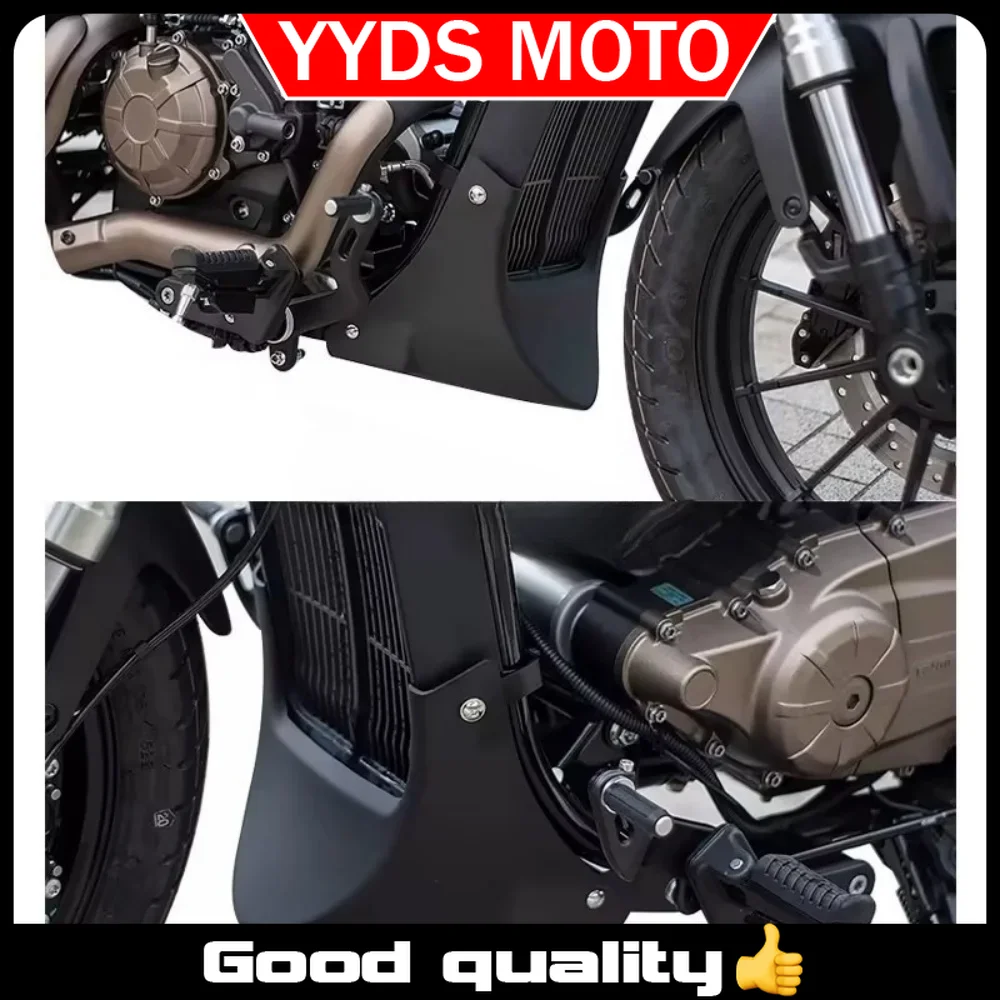 【Good quality】For QJMOTOR SRV300 modified motorcycle underbody fairing and chassis protection cover