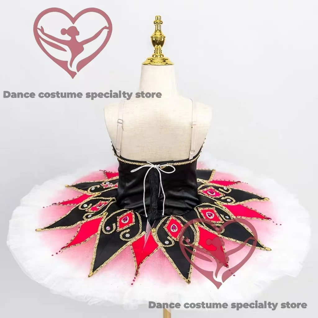 Ballet Costume: Kids Performance Tutu Skirt, Professional Adult Competition Leotard - Customizable with Clown Costume Elements