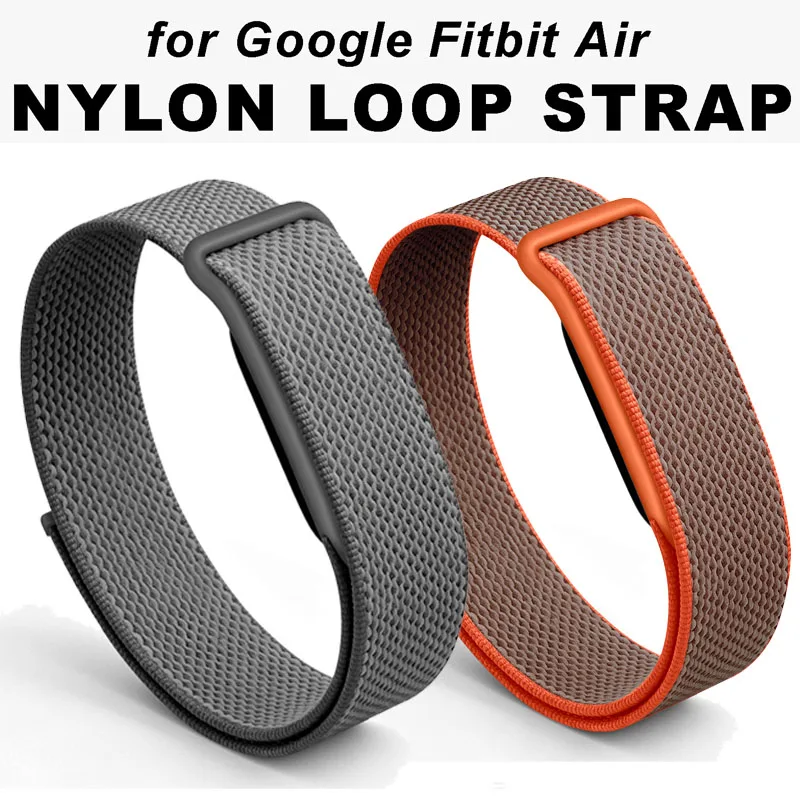 Nylon-Schlaufen-Sport-Armband für Google Fitbit Air, atmungsaktives Armband, Correa-Armband, Ersatz-Zubehör