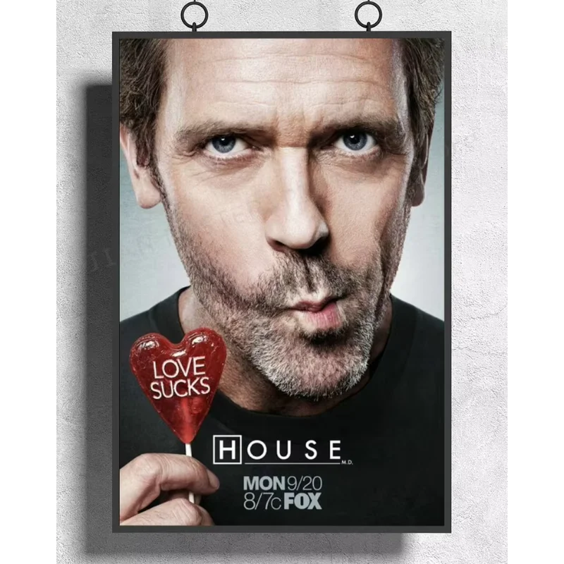 H049 House MD Colour Pills TV Show (2) Wall Sticker Silk Poster Art Home Decoration