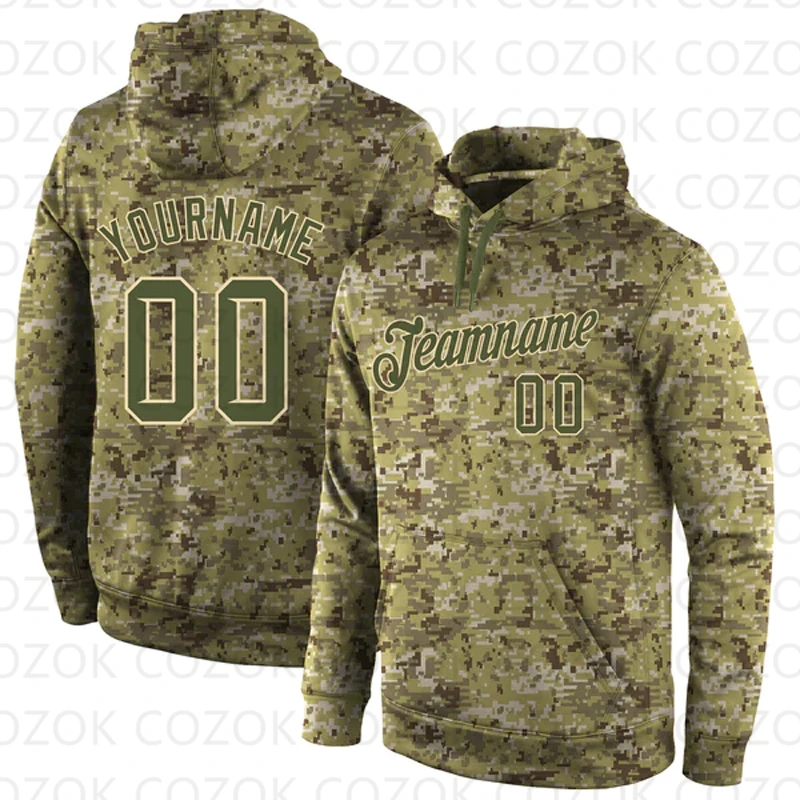 Customized Hoodie Leopard print pattern Color Jersey 3D Printed  Unisex Pullovers Hoodie Casual Sweatshirts