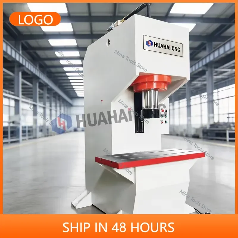 Single-arm C-type 200T Multi-functional Single-column Hydraulic Press with Motor and Pump 380V for Straightening and Stamping