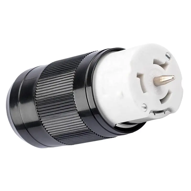 A36T-3X Generator Connector 50 Amp NEMA SS2-50R, 4-Pin Straight Blade Connector, 3 Pole 4 Wire Grounding 125V/250V