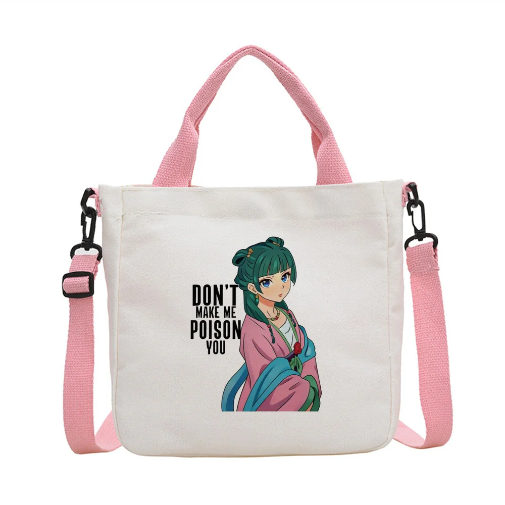 Apothecary Diaries tote bag canvas  shoulder  reusable torba na zakupy bolsas de tela femme