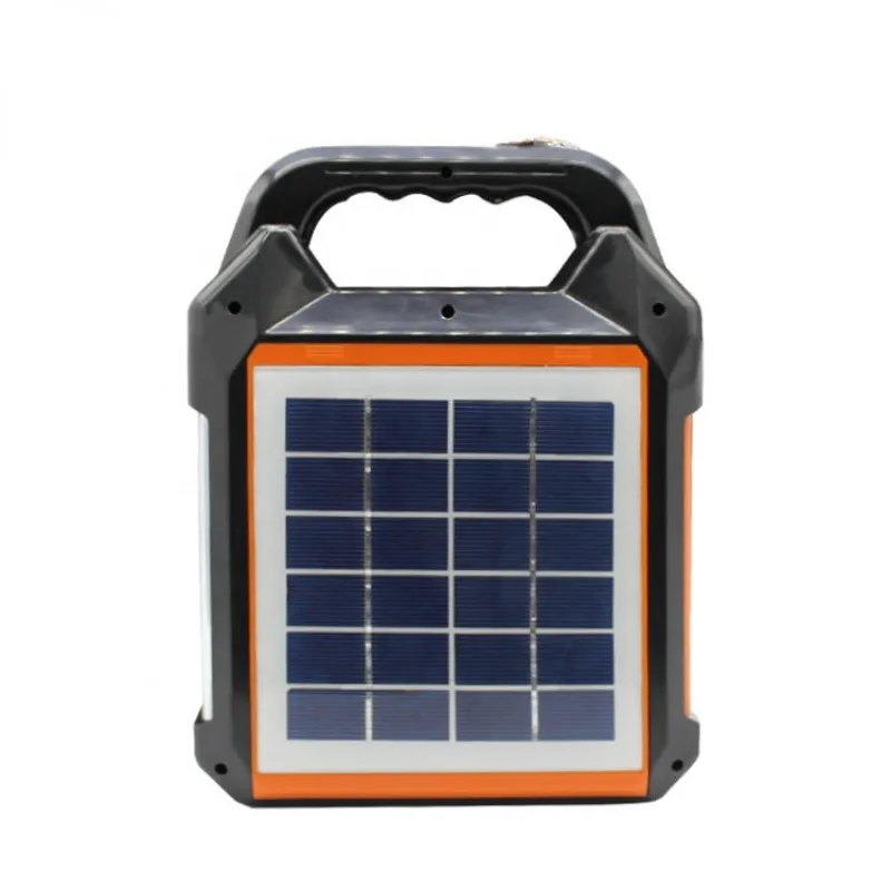 Outside mobile phone charger use solar power bank Portable Wireless Radio Outside Solar Power Systems Kit