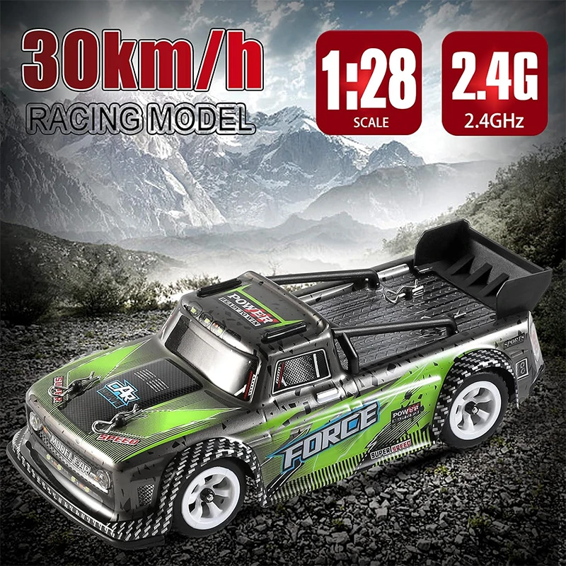 WLtoys 1:28 284131 2.4G 4WD ไฟฟ้าความเร็วสูงรีโมทคอนโทรล Drift Racing รถสําหรับชาย - 30 กม./ชม.Mini RC ของเล่น,Perfect เด็กของขวัญ