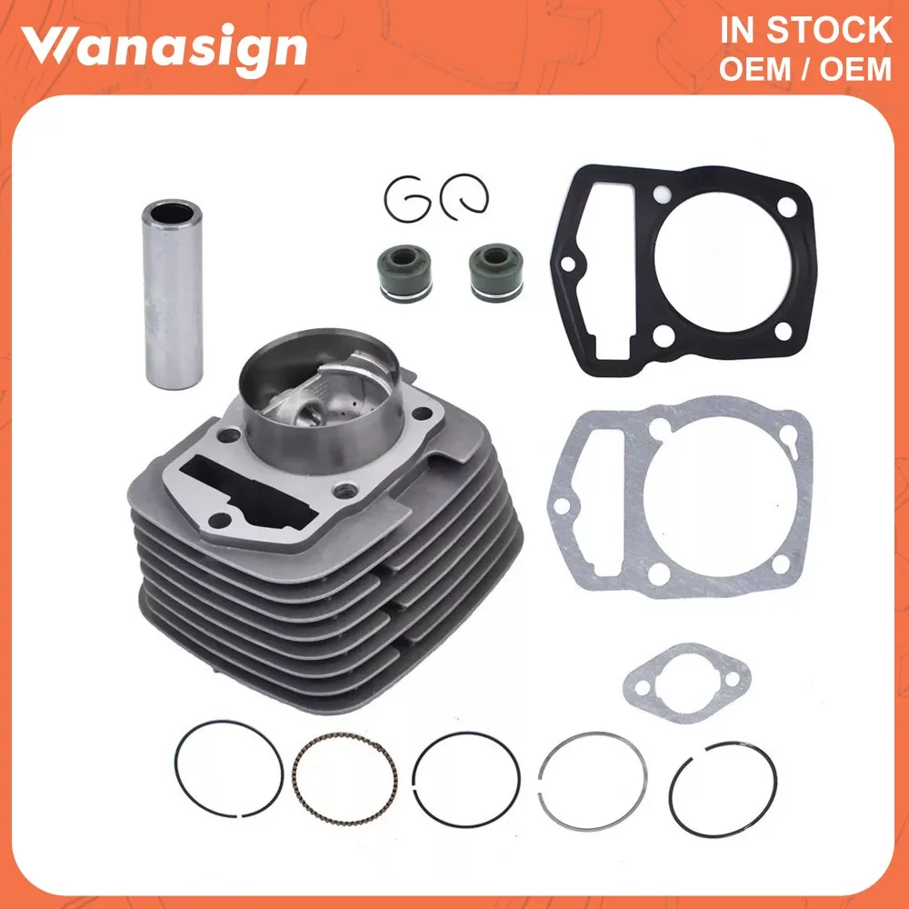 Motorcycle Engine Cylinder 65.5mm Piston Bore Rings Kit For Honda ATC 200 XL200 223CM3 250cc CY-50 223cc XL200 CRF230