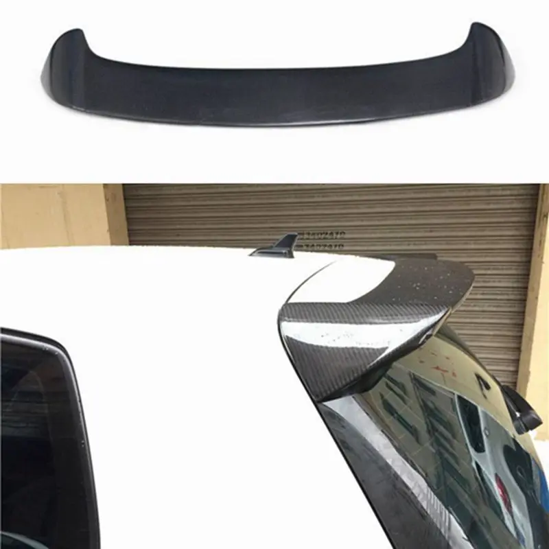 Carbon Fiber Car Rear Roof Spoiler Boot Lip Wings For Volkswagen VW Golf 6 VI MK6 R20 GTI 2010-2013 O Style