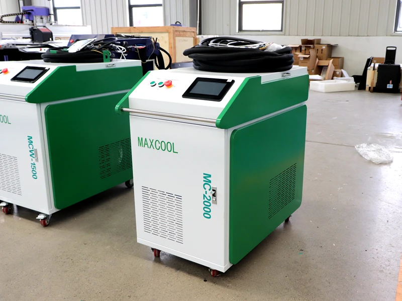 Maxcool-Machine de nettoyage des métaux au laser à fibre, nettoyeur antirouille, prix d'usine, 3000W, 2000W, 1500W