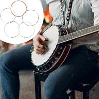 5x Banjo Strings for Beginners Enhance Performance Quality Sound Replacement