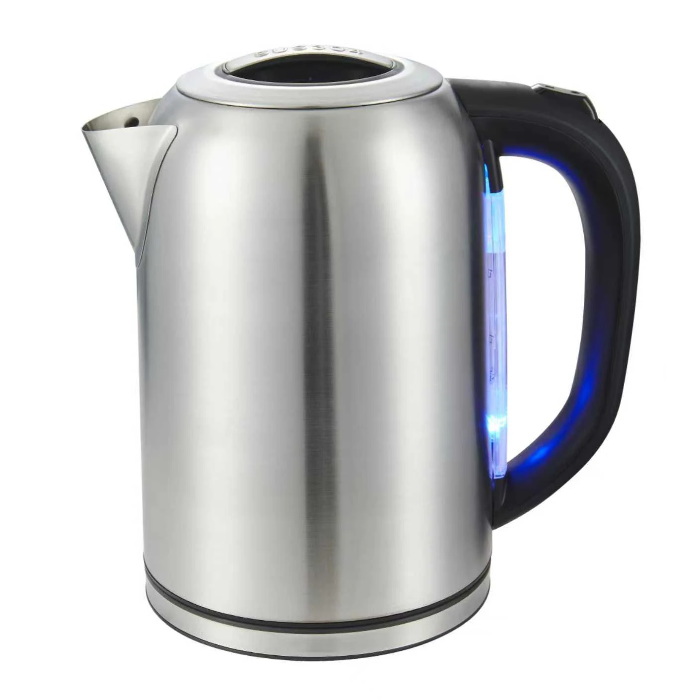 قابس BS، غلاية كهربائية من الفولاذ المقاوم للصدأ سريعة الطبخ بقدرة 1500 وات، سعة 1.7 لتر مع مؤشر مستوى الماء، مناسبة للفندق والمطبخ