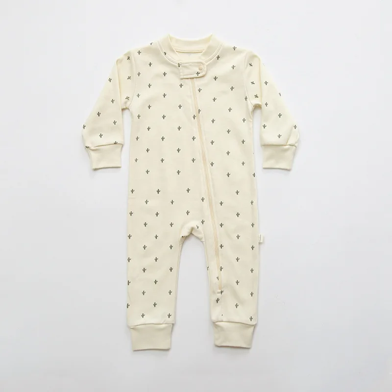 0-24M Newbron Kid baby Boys Girls Autumn Winter Clothes Zipper Cotton Romper Long Sleeve Fall Jumpsuit Cute Sweet Outfit