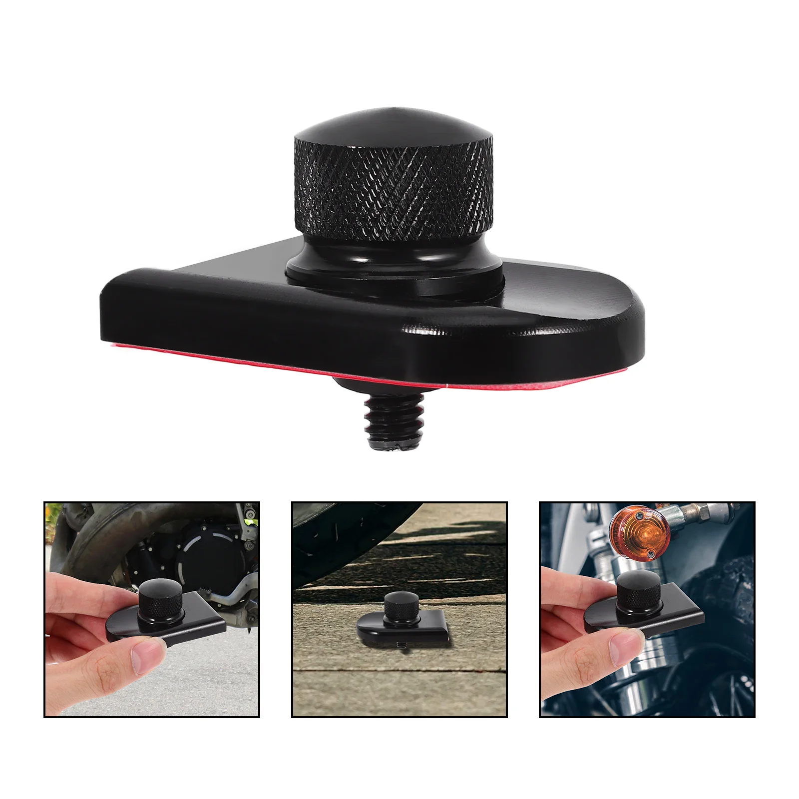 

1Set Motorcycle Seat Bolt Durable Aluminum Alloy Easy to Remove and Install Rear Seat Bolt Washer Motorcycle Plate Bolts