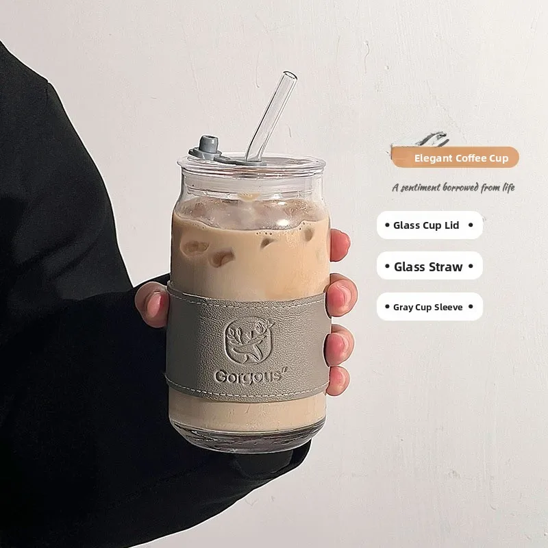 450ml 콜라컵 + 그레이 컵커버