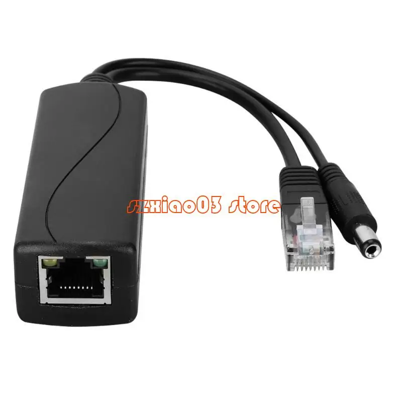 103C Poe Splitter 48V 5V MicroSB Power sobre o do adaptador Ethernet