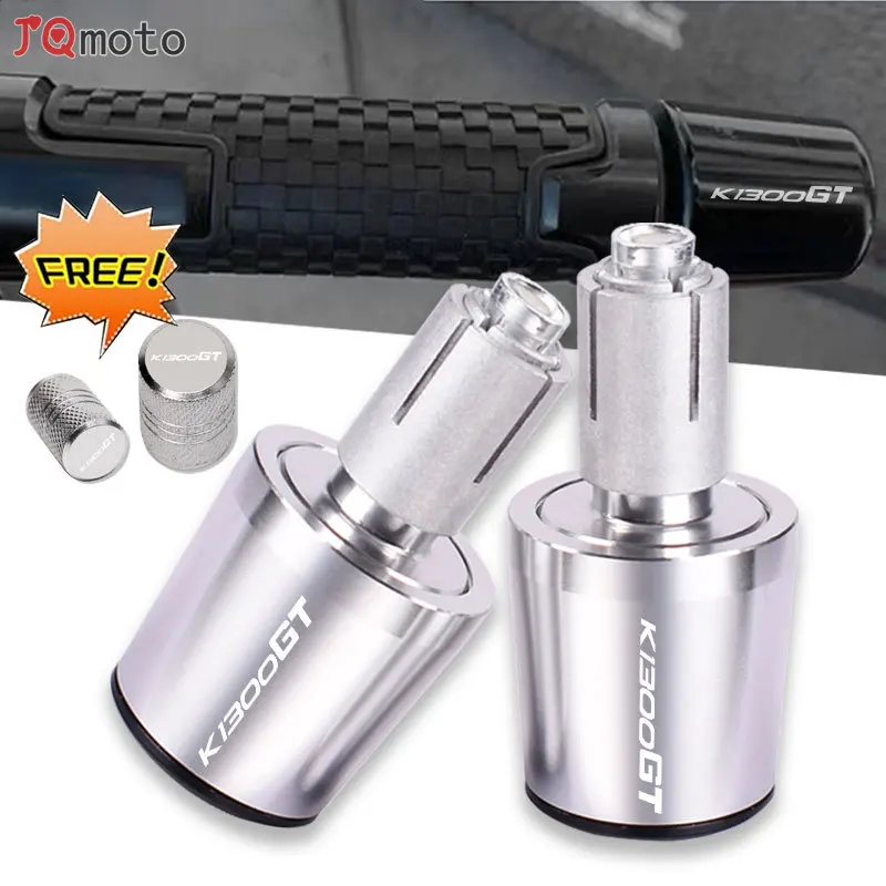 

For BMW K1300GT K1300R K1300S K1300 GT K 1300R K 1300 S 1300R With Logo Motorcycle CNC Handle Bar Handlebar Grips Cap End Plugs