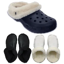 Fur Insert Lining Shoe Inner Sole Fuzzy Warm Slippers Inner  for Cold Weather Comfort Lining