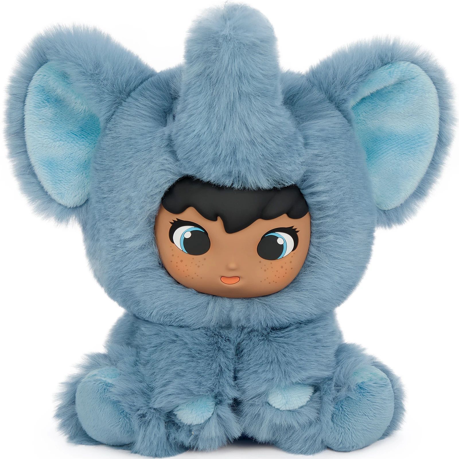 モリスモス ふわふわトランクス 象のぬいぐるみ ギフトボックス入り、子供と大人のための象の玩具、柔らかいシリコンを使用した可愛いぬいぐるみ