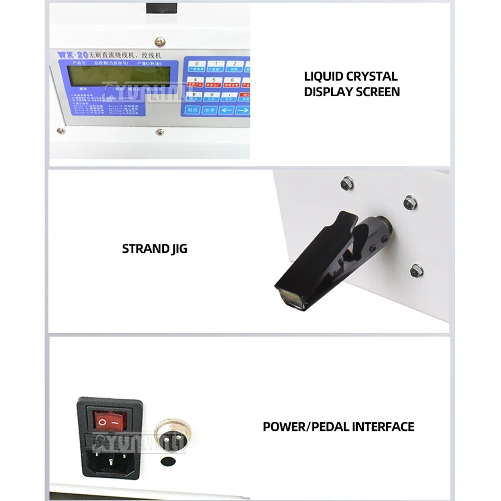 Electric Wire Twisting Machine High Speed Automatic Thread Clamping And Twisting Wire Harness Machine