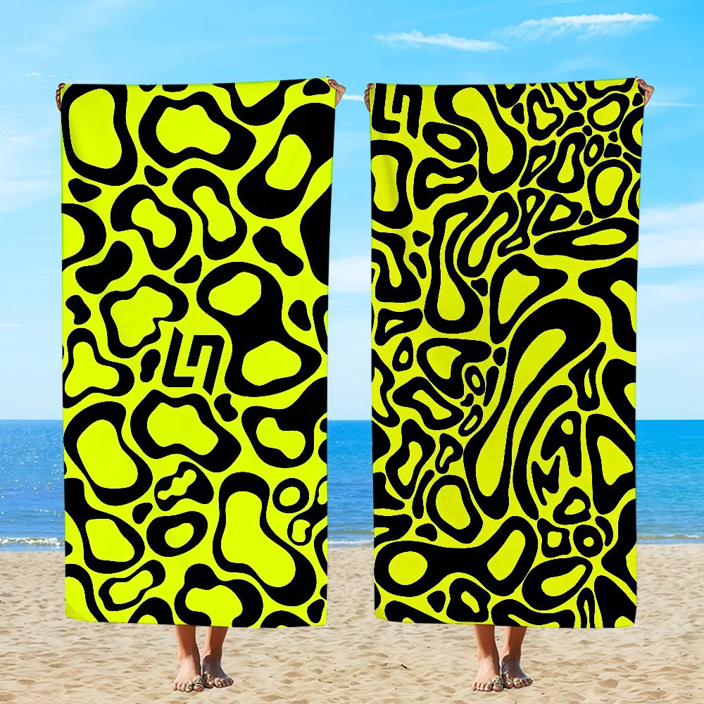 L-LandoS-ES N-NorrisS Towel Textile Bathrobe Beach Quick-Drying Lightweight Portable Camping Swim Pool Travel