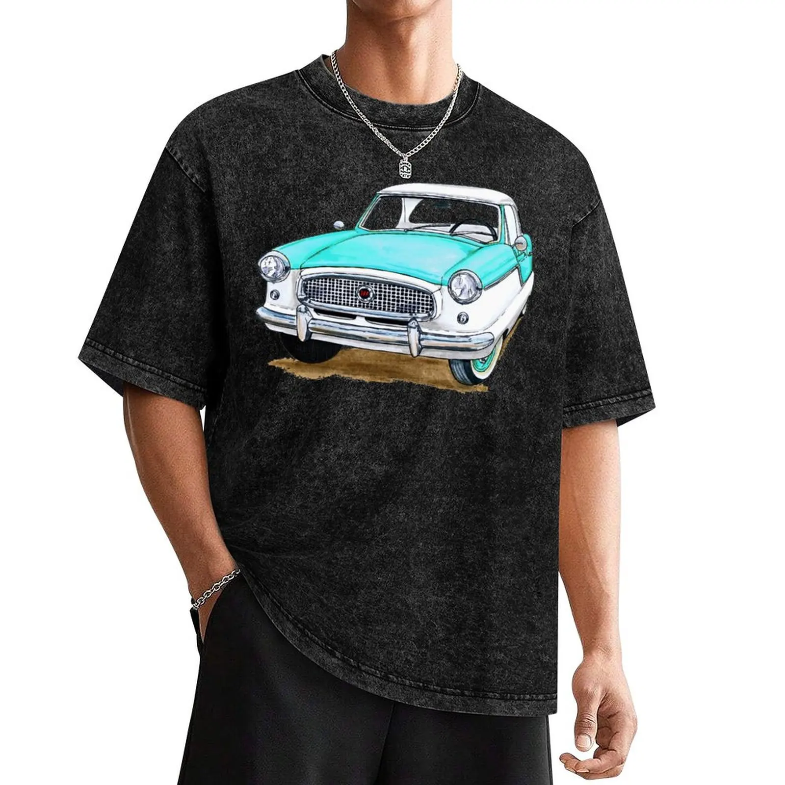 

Nash Metropolitan - Cyan T-Shirt animal prinfor boys cotton graphic tees plus size clothes summer tops tee shirts for men