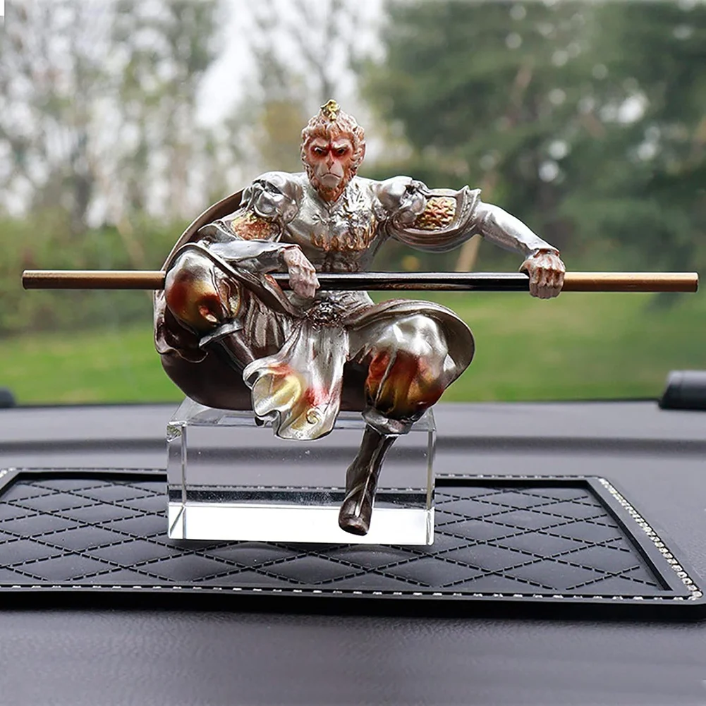 

Модель украшения ABXE-Black Myth Wukong, фигурки обезьянок, декор короля обезьян, 3A игра, статуя Сунь Укун, модель украшения
