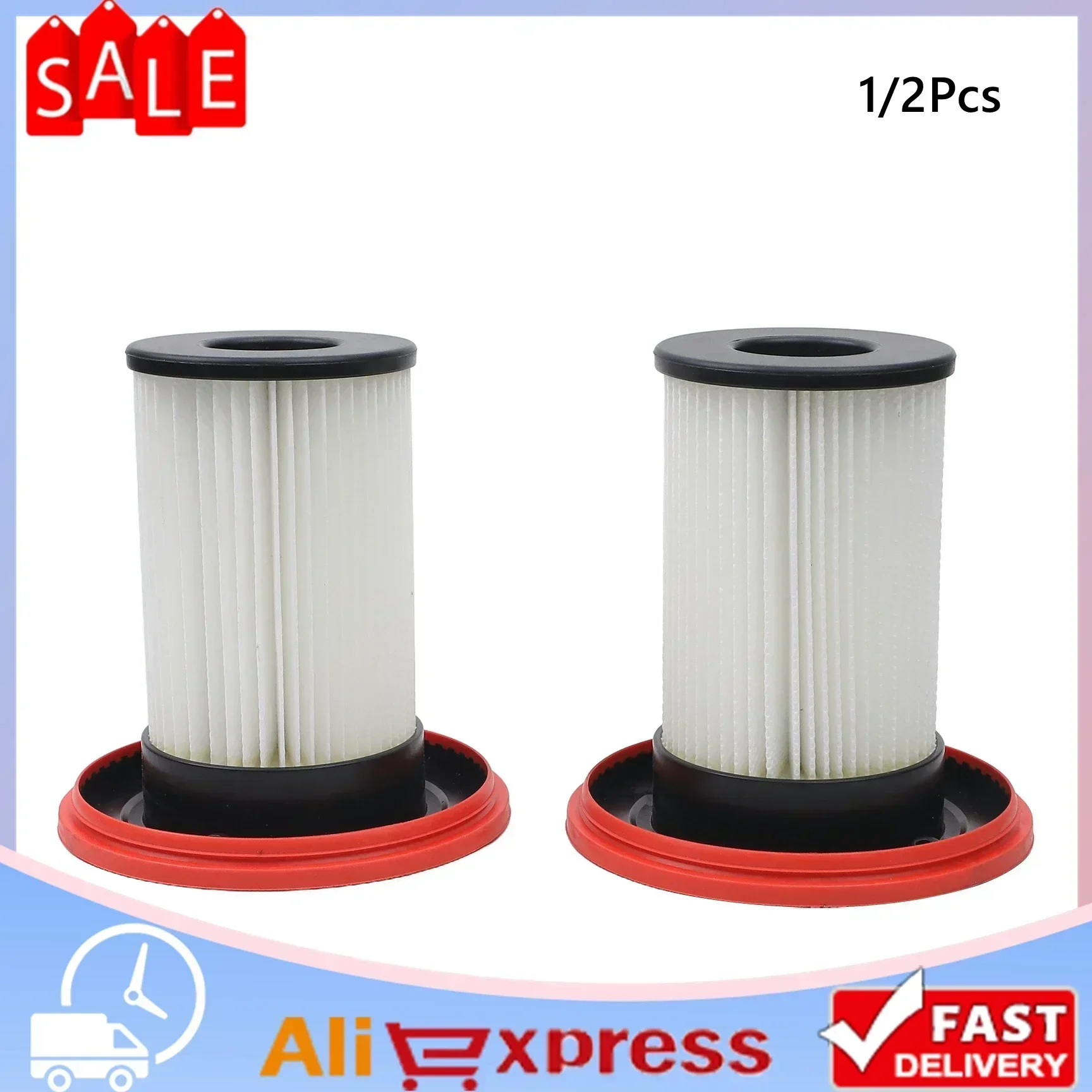 

1/2Pcs HEPA Filter Set For Bosch Unlimited For Gen2 Series 8 Vacuum 12036642,12023349 Vacuum Cleaner Household Cleaning Tools
