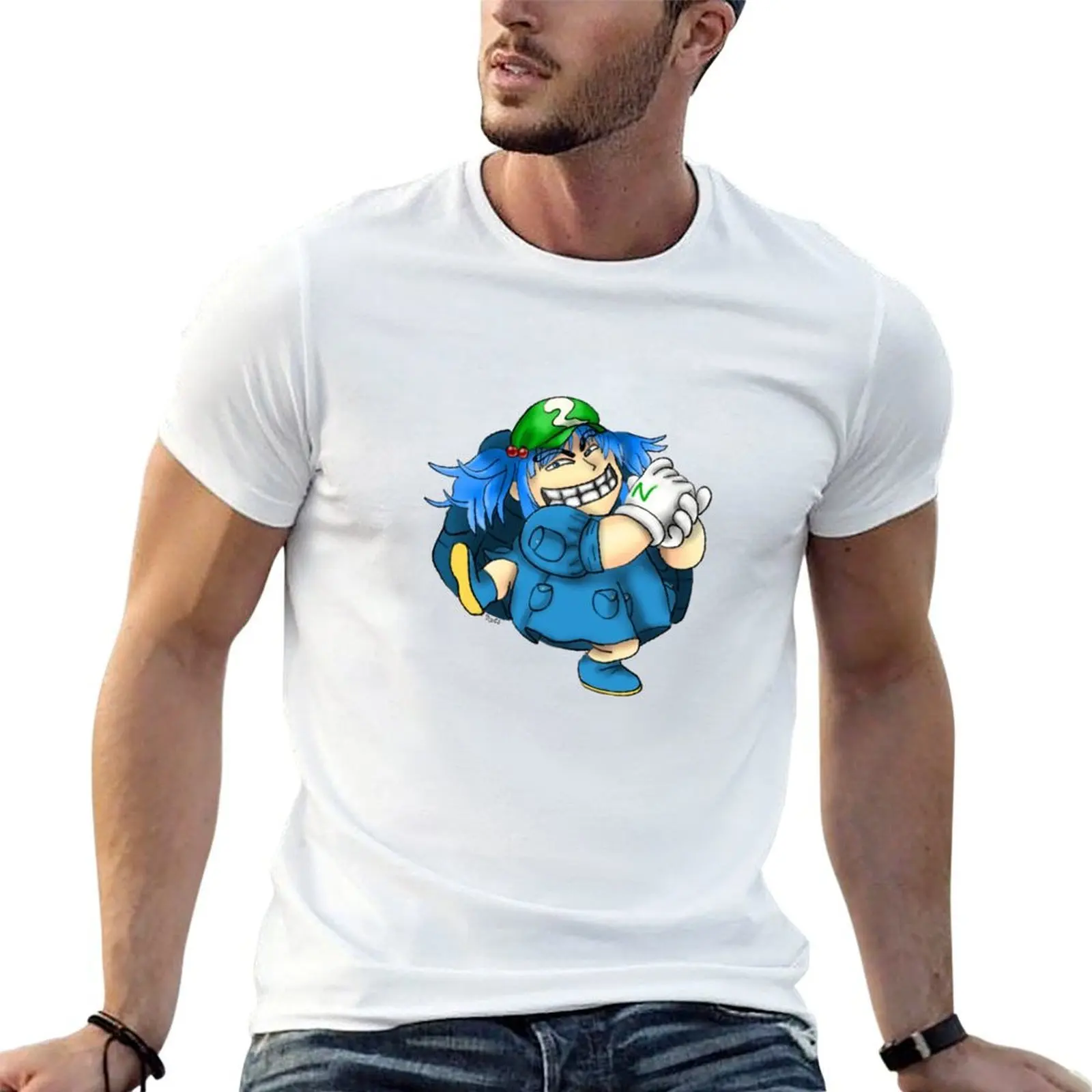 

Nitori Wario T-Shirt t shirt men 100% cotton luxury brand t shirts for man cotton man t shirt designer T-Shirt