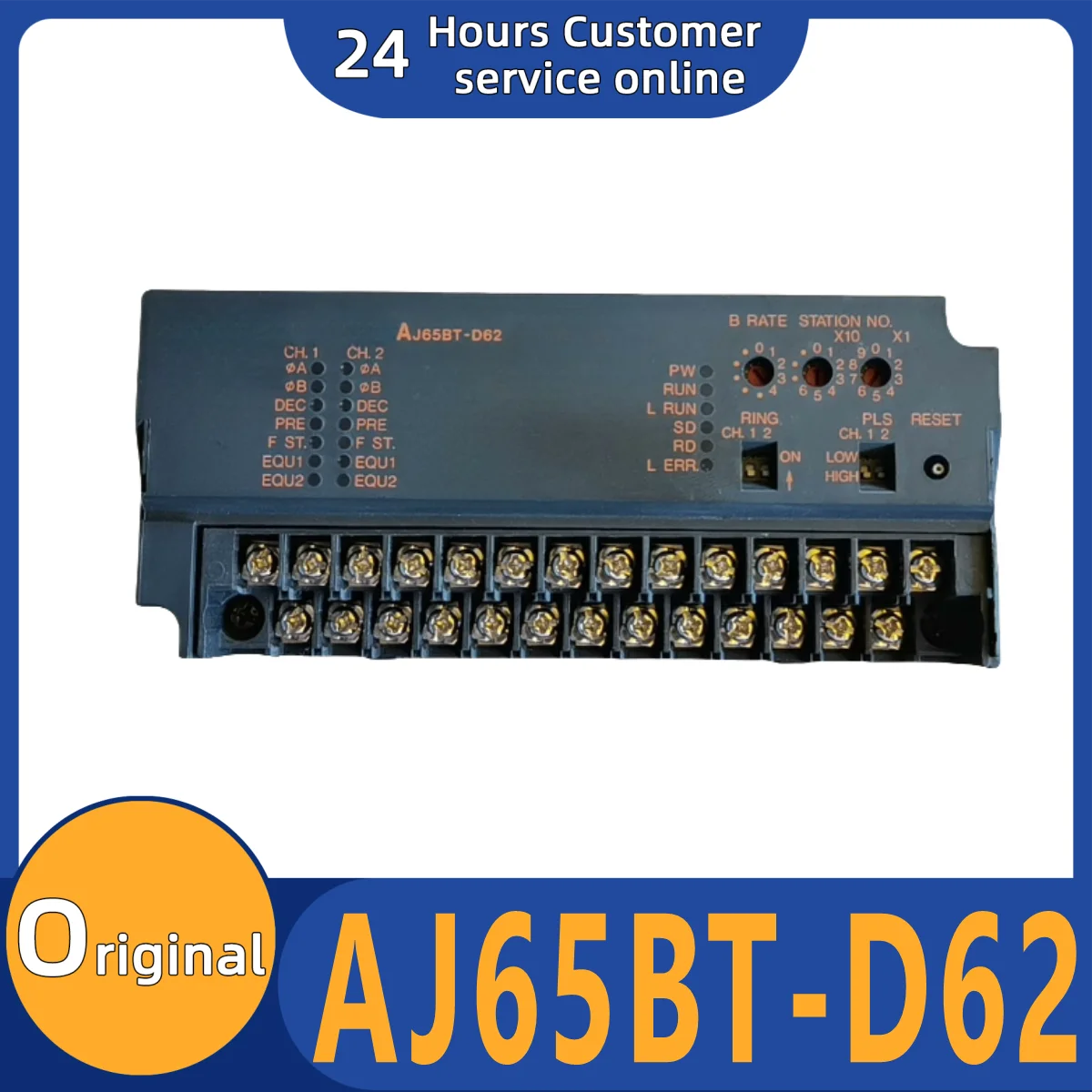 

Brand new original module AJ65BT-D62 AJ65BT-D62D AJ65BT-D62D-S1