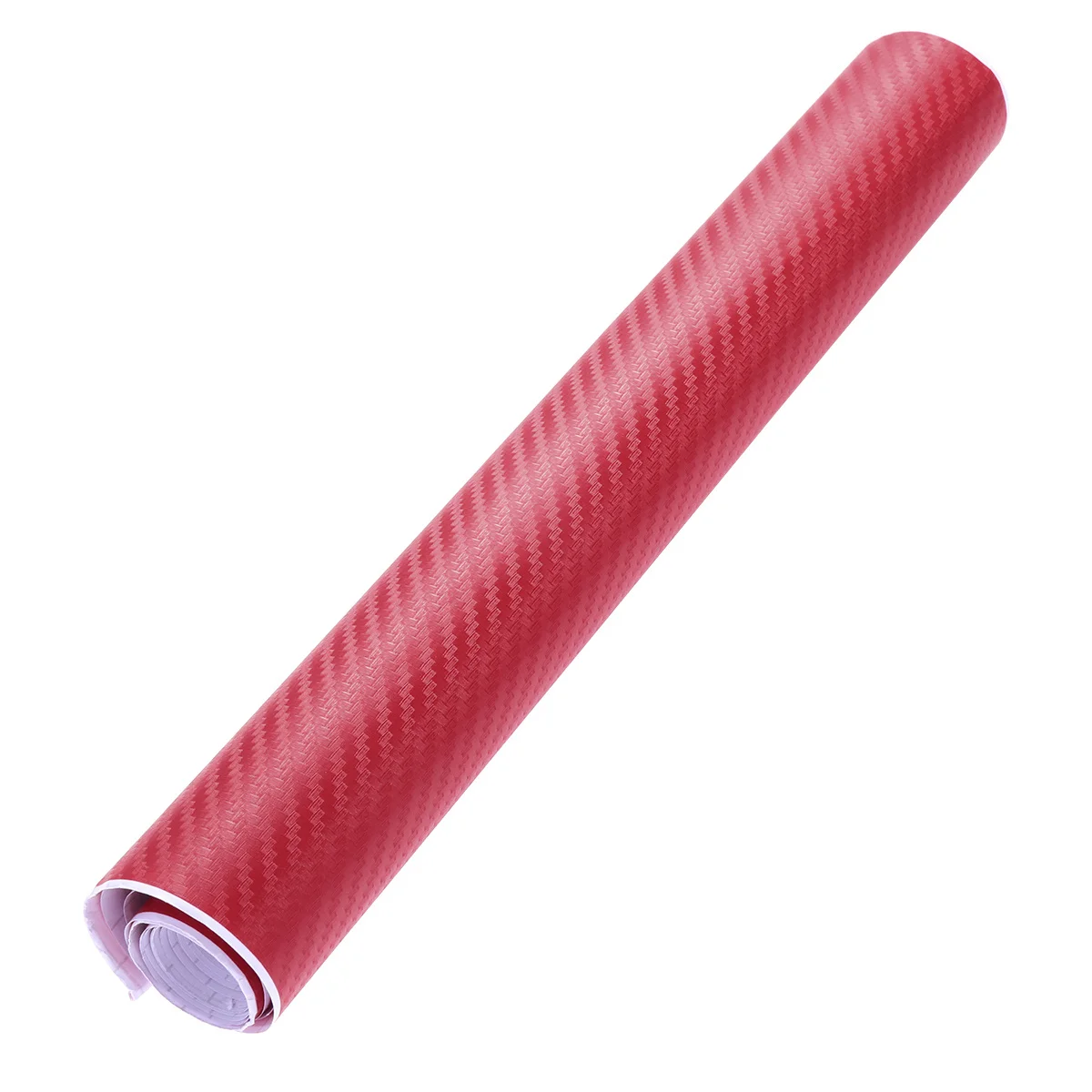 

3D Carbon Fiber Wrap Roll 10X127Cm Red Waterproof Self-Adhesive Film For Car Motorcycle Laptop Furniture Decoration Sticker