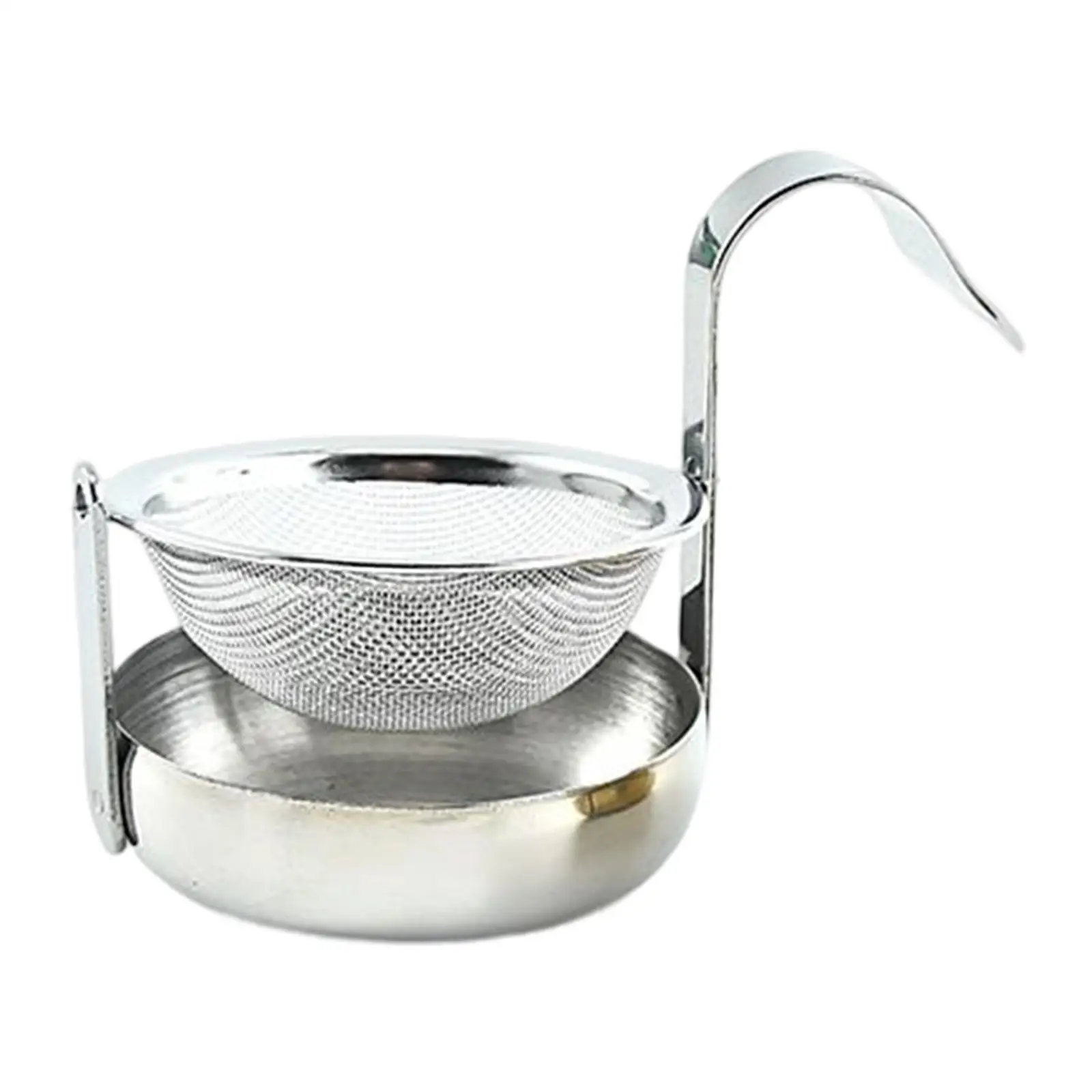 Rotating Tea Strainer Teaware Fine Mesh Portable for Party kitchen