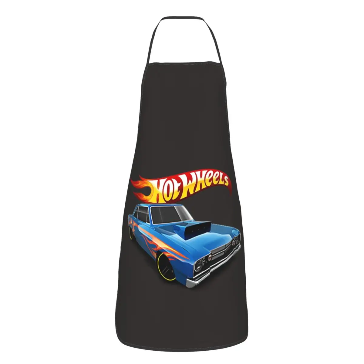

Универсальный фартук для кухни и пекарни в стиле Hot Wheels: для мужчин и женщин, классический гоночный дизайн, для садоводства
